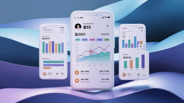 social network financials interface-design.net